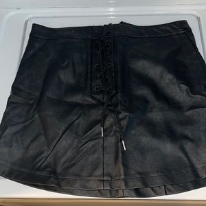 Leather skirt Charlotte Russe